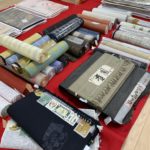 奈良県の業者様より、本場結城紬の反物を多数お買取りさせていただきました。