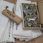 大阪府のお客様より、有名百貨店扱いのお着物や帯をお買取りさせていただきました。