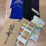 大阪府のお客様より、有名百貨店のお着物、帯を高価お買取りさせていただきました。