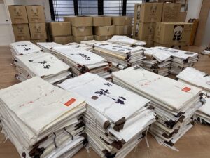 京都府西京区のお客様より、訪問にて素敵なお着物や帯を多数高価お買取りさせていただきました。