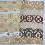 山口県山口市のお客様より、宅配にて北村武資さんの帯などを高価お買取りさせていただきました。