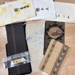 京都市中上京区のお客様より、訪問にて芭蕉布の帯や、夏黄八丈のお着物などを高価お買取りさせていただきました。