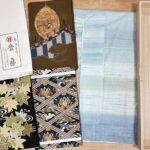 東京都世田谷区のお客様より、志村ふくみさんの紬着物や、ぎをん齋藤の袋帯などを高価お買取りさせていただきました。