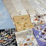 京都市右京区のお客様より、訪問にて、ぎをん齋藤さん、に志田さんなどの老舗呉服店で購入されたお着物を高価お買取りさせていただきました。