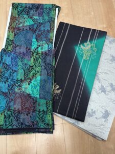 滋賀県大津市のお客様より、お持ち込みにて、前田仁仙さんのお着物や帯などを高価お買取りさせていただきました。